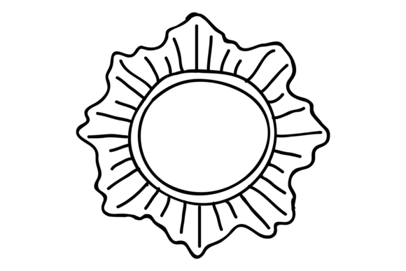 Download Decorative Round Frame. Empty Shape in S - Decorative Collection