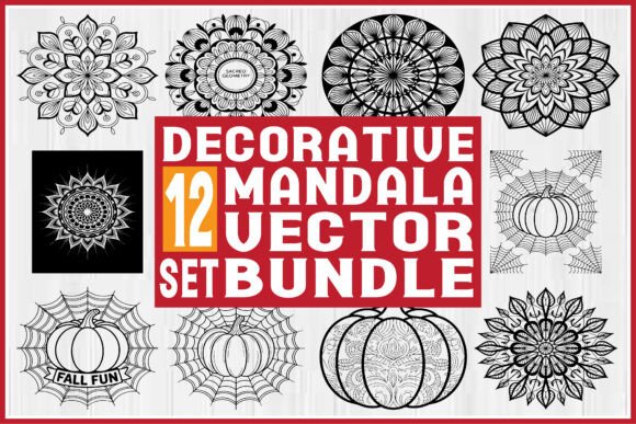 Download Decorative Mandala Vector Bundle - Decorative Collection