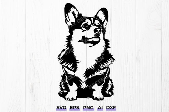 Download Corgi Dog Silhouette SVG - Cricut File - Cricut file Collection