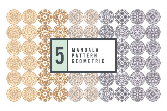 Download Mandala Pattern Bundle #2124 - Mandala pattern Collection