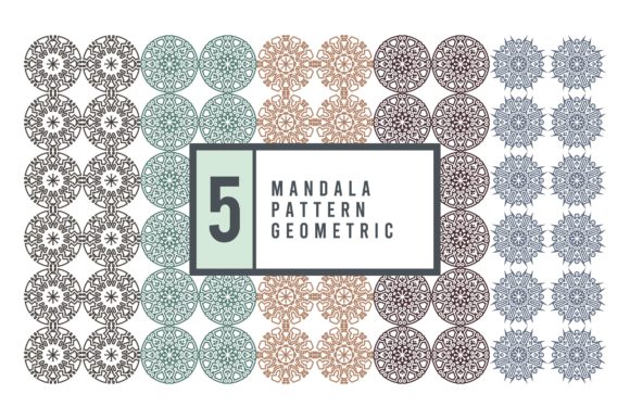 Download Mandala Pattern Bundle #2090 - Mandala pattern Collection