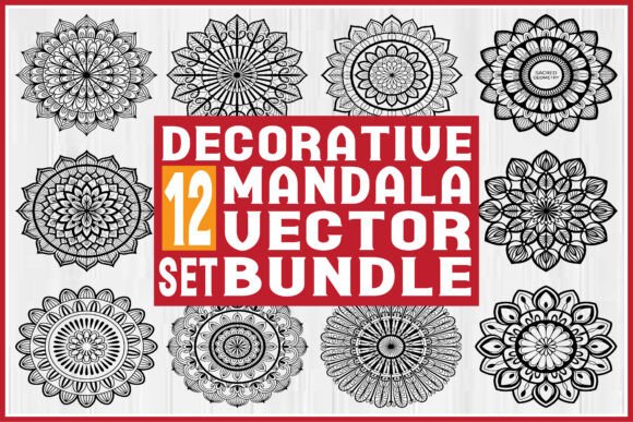 Download Decorative Mandala Vector Bundle - Decorative Collection