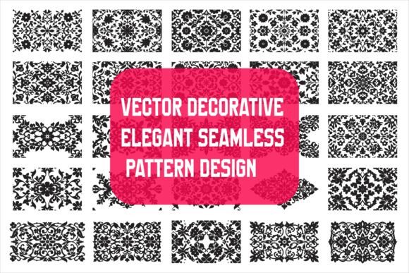 Download Vector Seamless Pattern, Elegant Design - Elegant Collection