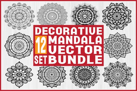 Download Decorative Mandala Vector Bundle - Decorative Collection