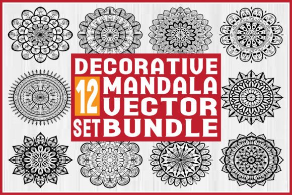 Download Decorative Mandala Vector Bundle - Decorative Collection