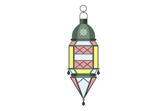 Download Decorative Lantern with Arabesque Ornament - Decorative Collection