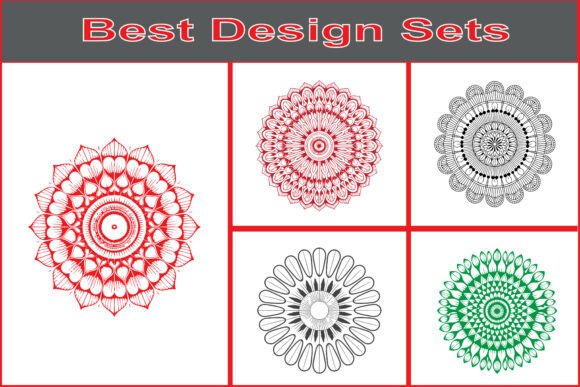 Download Decorative Round Mandala Art Bundle - Decorative Collection